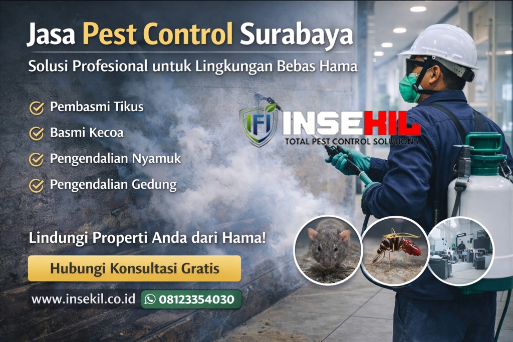 Jasa Pest Control Surabaya - PT INSEKIL FUMIGO INDONESIA Jasa Pest Control Surabaya