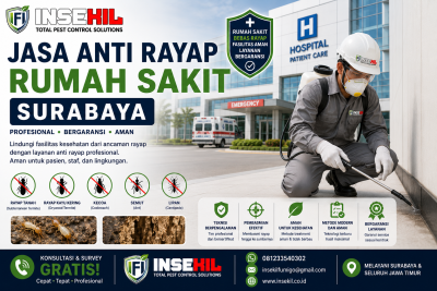 Jasa Anti Rayap Rumah Sakit Surabaya