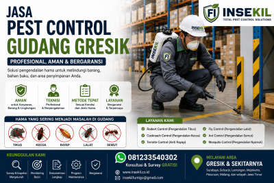 Jasa Pest Control Gudang Gresik