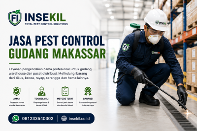 Gudang Lebih Terlindungi dari Hama dengan Jasa Pest Control Gudang Makassar