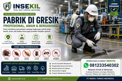 Jasa Pest Control Pabrik Gresik