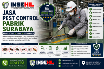 Jasa Pest Control Pabrik Surabaya