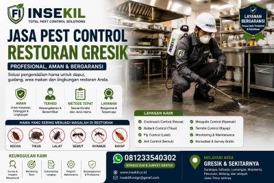 Jasa Pest Control Restoran Gresik