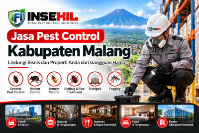 Jasa Pest Control Kabupaten Malang – INSEKIL